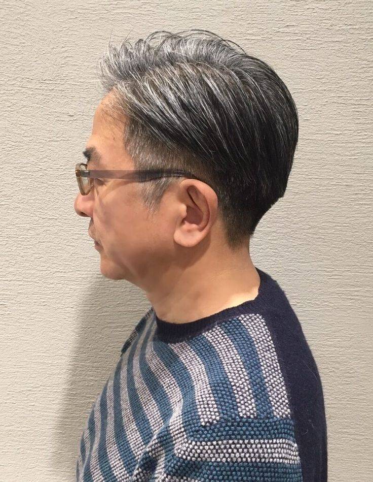 当白发遇上时尚：男士发型的惊艳蜕变